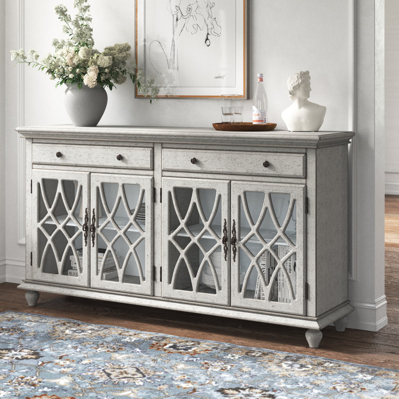 Kelly Clarkson Home Adriana 72" Wide 2 Drawer Sideboard & Reviews Wayfair